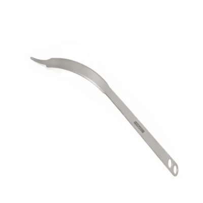 Curved Hohmann Inferior Hip Elevator with 22 mm blade for orthopedic hip surgery