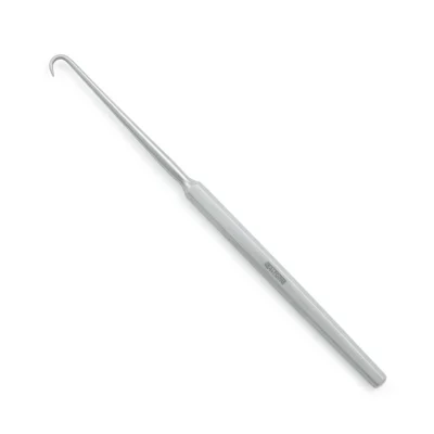 High-quality Blunt Nerve Hook designed for gentle nerve retraction and tissue manipulation during neurosurgical and orthopedic procedures, manufactured by RealForge.