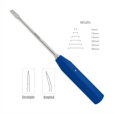 High-quality Dahmen Osteotomes designed for precise bone cutting and shaping during orthopedic and spinal surgical procedures, manufactured by RealForge.