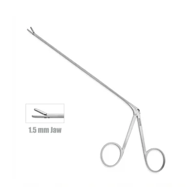 High-quality Decker Rongeur designed for precise grasping and removal of tissue during spinal and neurosurgical procedures, manufactured by RealForge.