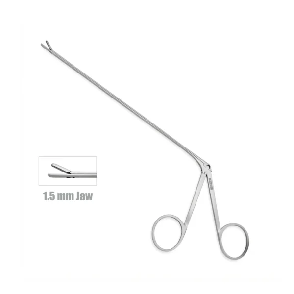 High-quality Decker Rongeur designed for precise grasping and removal of tissue during spinal and neurosurgical procedures, manufactured by RealForge.