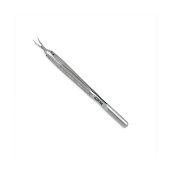 High-quality Double Action Micro Needle Holder designed for secure needle handling and precise suturing during microsurgical, ophthalmic, and plastic surgical procedures, manufactured by RealForge.