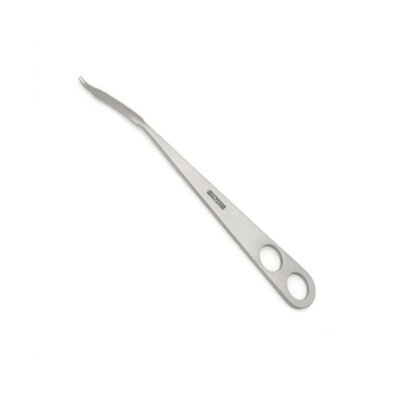 High-quality Hohmann Bone Elevator with an 8 mm blade, designed for precise bone and periosteal tissue elevation during orthopedic and surgical procedures, manufactured by RealForge.