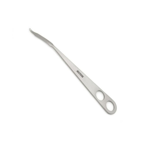 High-quality Hohmann Bone Elevator with an 8 mm blade, designed for precise bone and periosteal tissue elevation during orthopedic and surgical procedures, manufactured by RealForge.