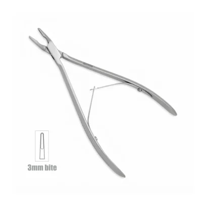 High-quality Lempert Bone Nibbler designed for precise bone cutting and removal during orthopedic, spinal, and neurosurgical procedures, manufactured by RealForge.