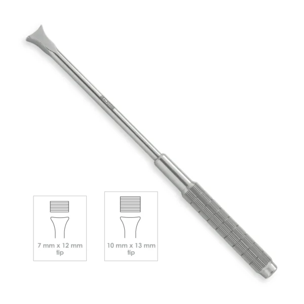 High-quality Lumbar Bone Graft Impactor designed for precise bone graft placement and impaction during lumbar spinal surgical procedures, manufactured by RealForge.