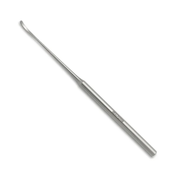 High-quality Penfield Dural Dissector No. 4 designed for precise dural dissection and tissue manipulation during spinal and neurosurgical procedures, manufactured by RealForge.