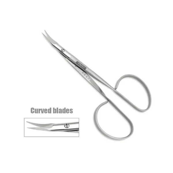 ribbon handle fine scissors for plastic surgery