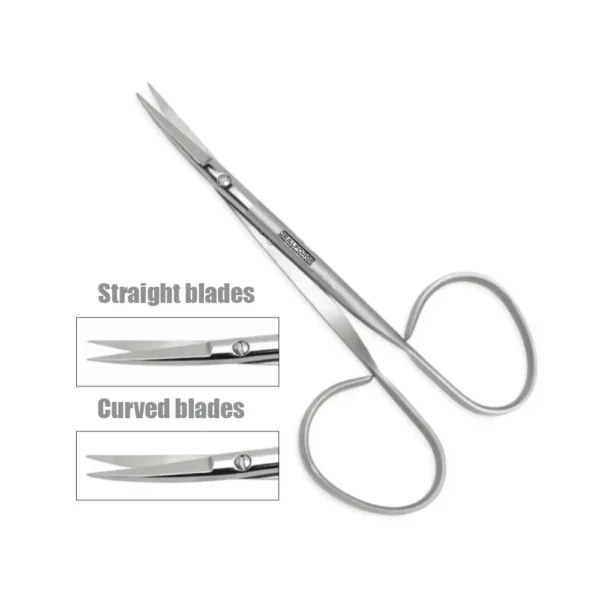 ribbon handle iris scissors for plastic surgery