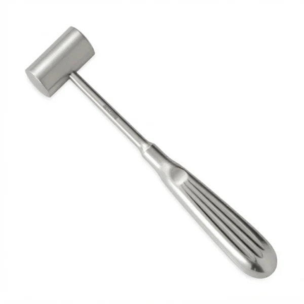 High-quality Toffee Mallet designed for controlled bone manipulation and osteotome use during orthopedic surgical procedures, manufactured by RealForge.