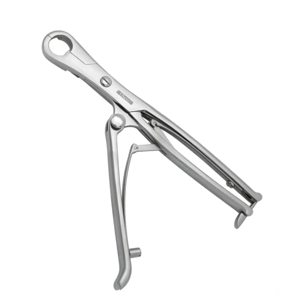 High-quality Tudor Edwards / Vehmehren Costotome designed for precise rib cutting during thoracic and surgical procedures, manufactured by RealForge.